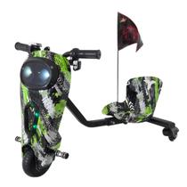 Triciclo Elétrico Infantil Drift 3 Velocidades Bluetooth Led Triciclo Elétrico Infantil Drift 3 Velocidades Bluetooth Led