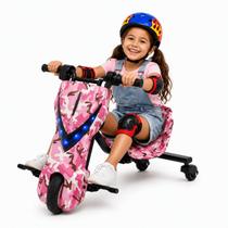 Triciclo Elétrico Infantil Zippy Toys Drift Pink Extreme 36V