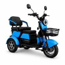 Triciclo Elétrico N3 1000W Lítio 60V 30Ah Sobe Morro 50km Autonomia 3 Pessoas Triciclo Elétrico N3 1000W Lítio 60V 30Ah Sobe Morro 50km Autonomia 3 Pessoas