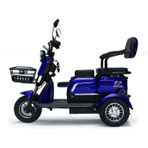Triciclo Elétrico - New Smart PAM 1000w Lithium - Azul - Plug and Move Triciclo Elétrico - New Smart PAM 1000w Lithium - Azul - Plug and Move