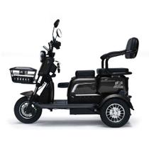Triciclo Elétrico - New Smart PAM 1000w - Preto - Plug and Move