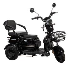 Triciclo Elétrico WX T03 800w 3 Luagres 20ah Autonomia 32km/h Preto Triciclo Elétrico WX T03 800w 3 Luagres 20ah Autonomia 32km/h Preto