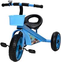 Triciclo Escolar Infantil C/ Cestinha Zippy Toys Até 23Kg