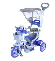 Triciclo et capota removível com música e luzes azul - Bel Brink