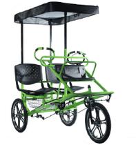 Triciclo familia - verde - Dream Bike