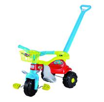 Triciclo festa azul c/ aro protetor - Magic Toys