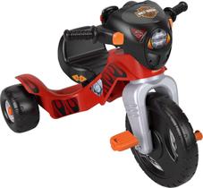 Triciclo Fisher-Price Harley-Davidson com Luzes e Sons - 2+ Anos