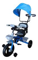 Triciclo Infantil 2x1 Com Pedal E Capota Motoca Velotrol Com Empurrador Para Criança Importway