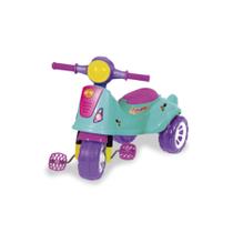 Triciclo Infantil Avespa Carrinho de Passeio Pedal Motoca Pink Menina - MARAL