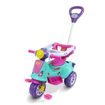 Triciclo Infantil Avespa Haste Removivel 2 em 1 Passeio e Pedal Maral