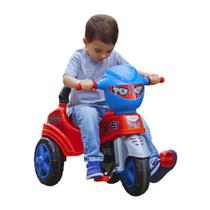 Triciclo Infantil Baby City com Empurrador Homem Aranha ou Princesa - Maral