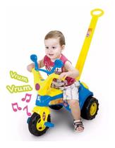 Triciclo Infantil Baby Music Azul Cotiplas