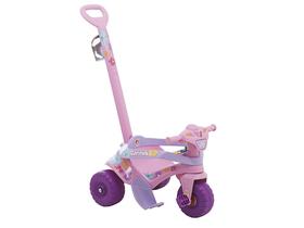 Triciclo Infantil Bandeirante com Empurrador - Motoka Passeio & Pedal Gatinha Haste Removível