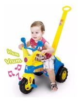 Triciclo Infantil Blue Music Cotiplas Menino Bebe