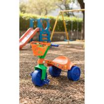 Triciclo Infantil C/ Cestinha Brinquedo Seguro 2+ Anos