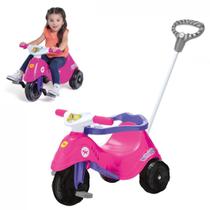 Triciclo Infantil Calesita Criança Menina Lelecita Rosa