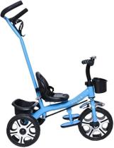 Triciclo Infantil com Apoiador - Azul - ZIPPY