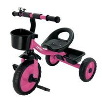 Triciclo Infantil Com Cestinha Até 25Kg Rosa Zippy Toys