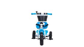 Triciclo Infantil com Empurrador e Pedal 3 Rodas Flex Azul - Baby Style