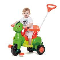 Triciclo infantil com empurrador e protetor 1-3 anos didino calesita