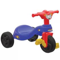 Triciclo Infantil com Pedais Motoca Fast Entretenimento Crianças Pais e Filhos