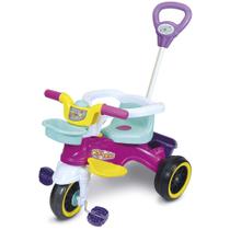 Triciclo Infantil com Pedal 2 em 1 Maral Play Trike Rosa e Colorido 3176 Triciclo Infantil com Pedal 2 em 1 Maral Play Trike Rosa e Colorido 3176