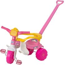 Triciclo Infantil Da Mônica Rosa Com Proteção - Magic Toys