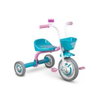 Triciclo Infantil De Alumínio Rosa Nathor Charm