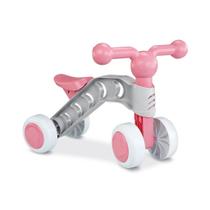 Triciclo Infantil de Equilíbrio ToyCiclo Rosa Suporta até 30 kg 0151 - Roma