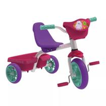 Triciclo Infantil de Ferro Bandy Com Cestinha Pedal