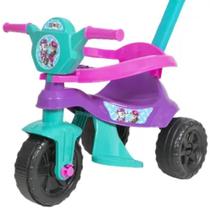 Triciclo Infantil De Passeio 3 Rodas Com Empurrador Ideal Para Seu Bebê Presente Original Com Garantia