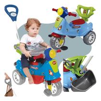 Triciclo Infantil De Pedal 2 Em 1 Motoca Avespa - Maral