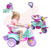 Triciclo Infantil De Pedal 2 Em 1 Motoca Avespa - Maral