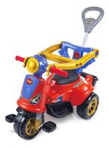 Triciclo Infantil De Pedal 2 Em 1 Motoca Avespa Spider Maral