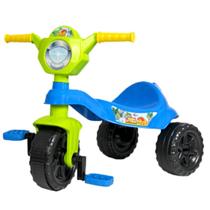 Triciclo Infantil Dino Motoca Com Pedal Menino Carrinho De Passeio Kemotoka Brinquedos Kendy