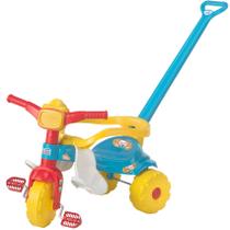 Triciclo Infantil Do Cebolinha Azul Com Proteção - Magic Toys