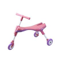 Triciclo Infantil Dobrável 12M+ Até 20Kg Clingo Rosa