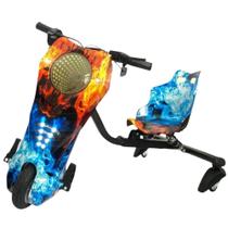 Triciclo Infantil Elétrico Diversão Scooter Karting Drift - bbless