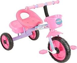 Triciclo Infantil em Aço Kid Track Bikes Lilás e Pink
