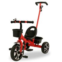 Triciclo Infantil Haste Empurrar Suporte para os Pés - Brinqkids