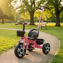 Triciclo Infantil Haste Empurrar Suporte para os Pés - Zippy Toys