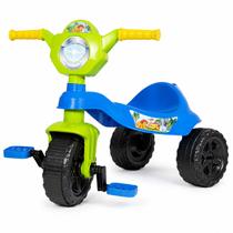 Triciclo Infantil Kemotoca Dinossauro Menino Azul Resistente Triciclo Infantil Kemotoca Dinossauro Menino Azul Resistente
