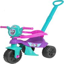 Triciclo Infantil Kendy Kemotoca Baby Cachorro Roxo C/ Haste