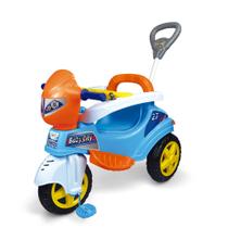 Triciclo Infantil Maral Baby City Colorido Passeio e Pedal
