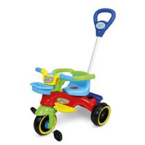 Triciclo Infantil Maral Play Trike Colorido Passeio e Pedal