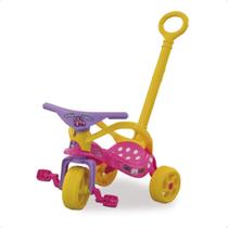 Triciclo Infantil Minnie Disney com Empurrador Multicor Xalingo - 1977.6