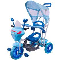 Triciclo Infantil Moto com Capota Azul 900102 BEL - Bel Fix