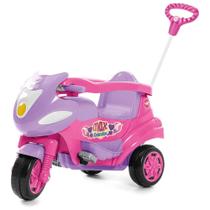 Triciclo Infantil Moto Rosa Max Calesita - 0947