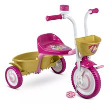 Triciclo infantil motoca das princesas da disney nathor