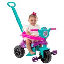 Triciclo Infantil Motoca De Passeio Com Empurrador Ideal Para Seu Neném Presente Original Com Garantia
